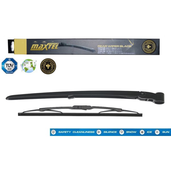 MAXTEL 12633337 Silecek Kolu Arka Ve Süpürgesi Land Rover Range Rover Sport 03-13- 405Mm 