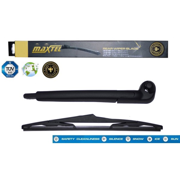 MAXTEL 12634485 Silecek Süpürgesi Arka Kollu Wrangler Jk 2007-2019 (Fıskiyelı) 14 350Mm 