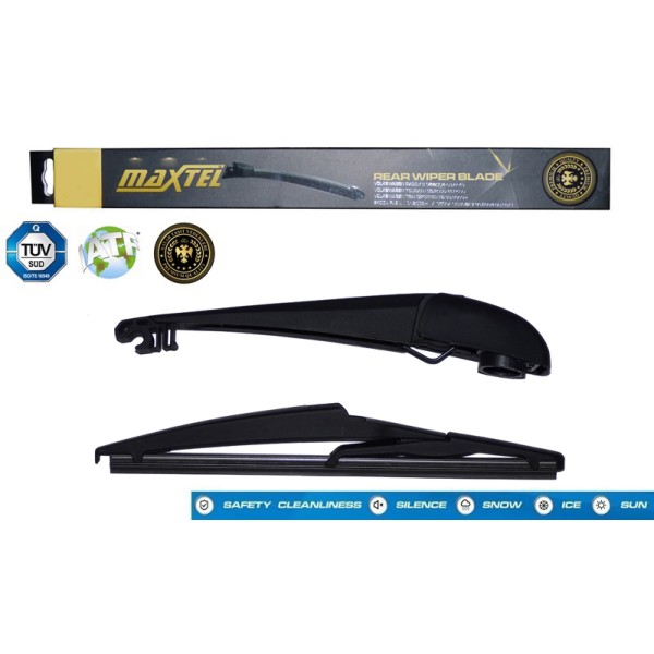 MAXTEL 12634487 Silecek Süpürgesi Arka Kollu Jeep Compass 2017 - 10 250Mm 