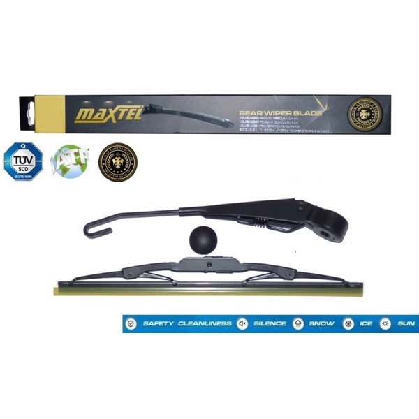 MAXTEL 12634600 Silecek Süpürgesi Arka Kollu Jeep Compass Mk,Pk 2006-2016 11 275Mm