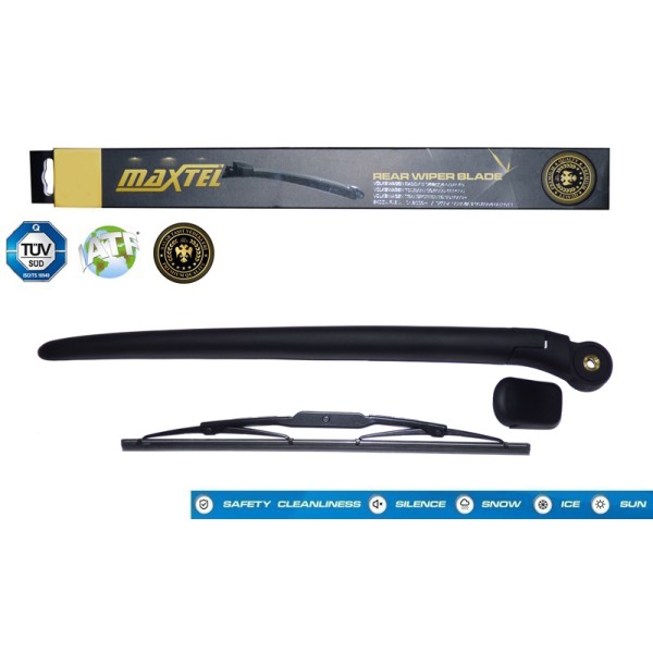 MAXTEL 12635497 Silecek Süpürgesi Arka Kollu Porsche Cayenne 92A 2008-2010 14 360Mm