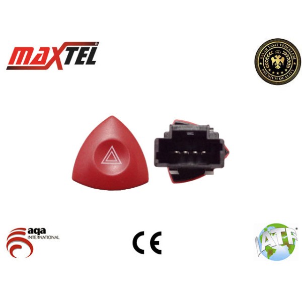 MAXTEL 16204724 Flaşör Anahtarı CLIO III An0462 10907 