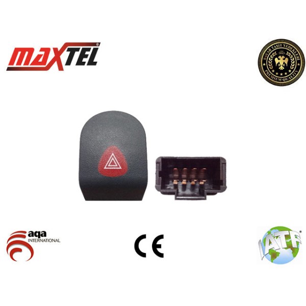 MAXTEL 16204821 Flaşör Anahtarı Kangoo An0470 10904