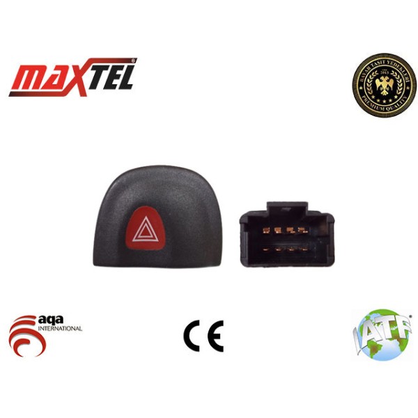 MAXTEL 16204867 Flaşör Anahtarı Megane I An0478 10909 
