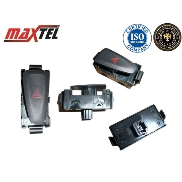 MAXTEL 16204988 Flaşör Anahtarı Dörtlü Dacia Dokker (Fe/Fk) 12-15, Dacia Lodgy (Js) 12-15, Dacia Log