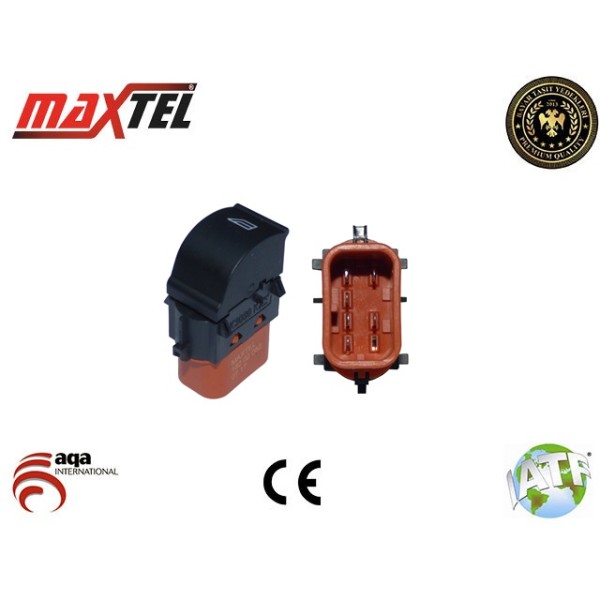 MAXTEL 18202082 Cam Açma Düğmesi Ford Courier-Fiesta 08- Focus III Sağ Tekli