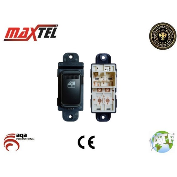 MAXTEL 18203010 Cam Anahtarı Hyundai H 100 Era Kia Rio 7 Fişli Sağ 