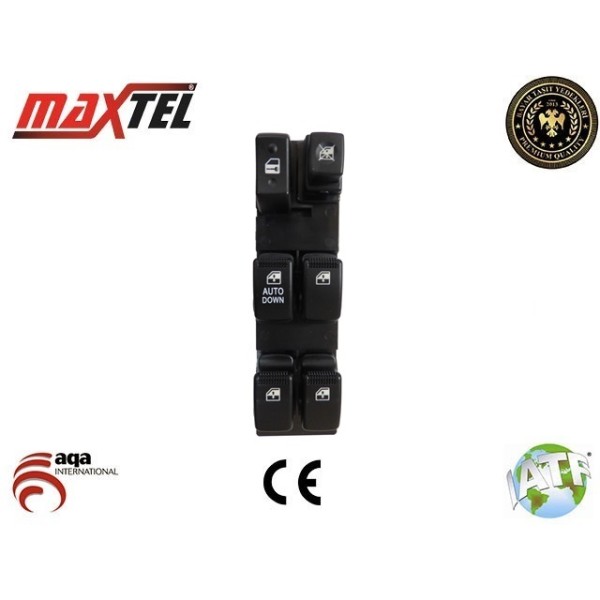 MAXTEL 18203023 Cam Açma Kapama Anahtarı Sol Dörtlü Tucson Sportage 14 Pin 