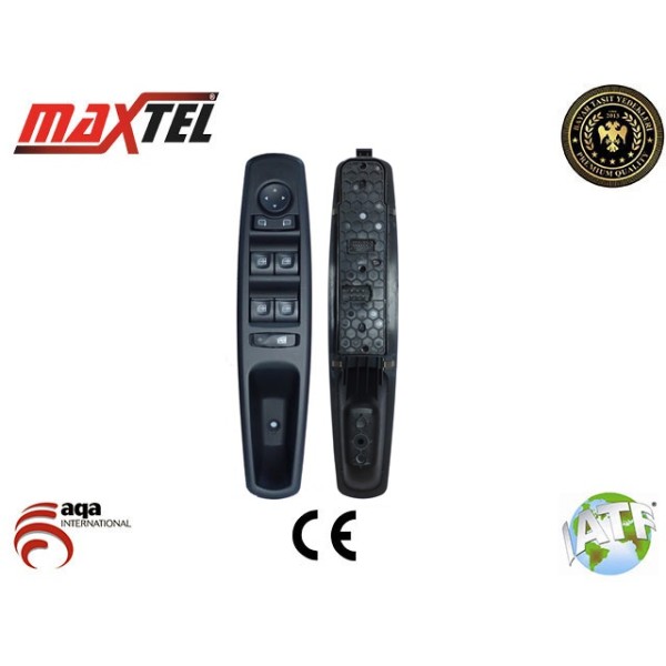 MAXTEL 18204103 Cam Açma Düğmesi Fluence Ön Sol 19 Fişli
