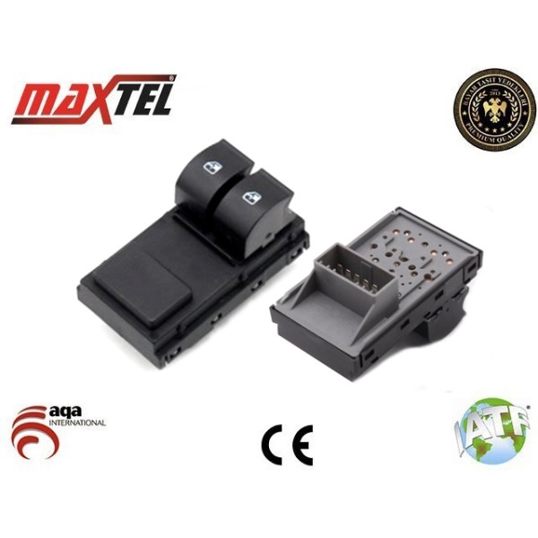 MAXTEL 18205027 Cam Açma Kapama Anahtarı Fiat Punto Grande (05-11) 9 Pin