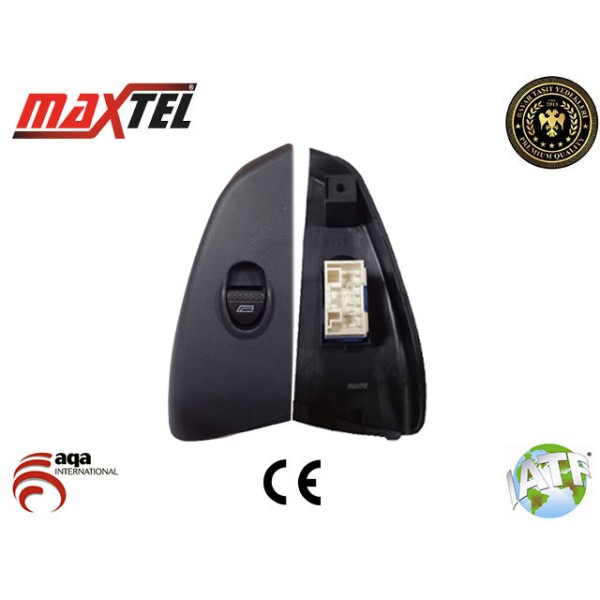 MAXTEL 18205076 Cam Açma Düğmesi Palio Albea Ön Sağ An0744 25188 