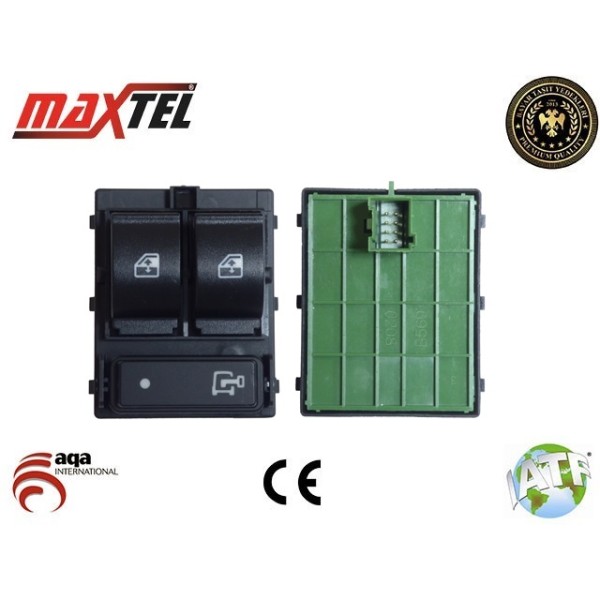 MAXTEL 18205130 Cam Anahtarı Ducato IV Sol 8 Fişli (Yesıl Soket) 
