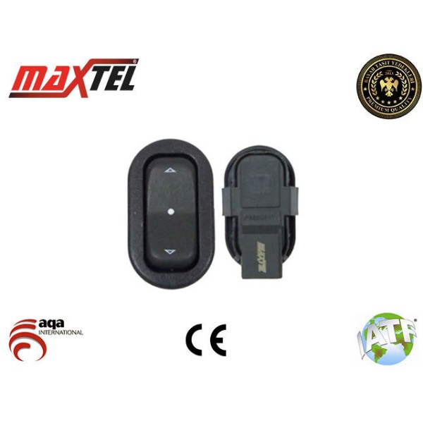 MAXTEL 18207571 Cam Açma Düğmesi Opel Astra G Ön Sağ 4 Fişli