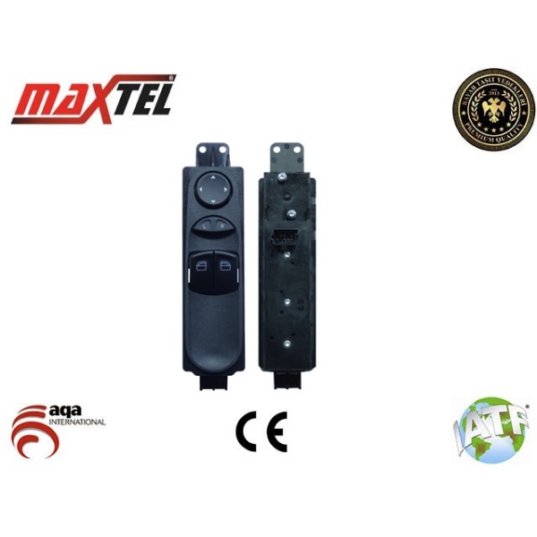 MAXTEL 18208913 Cam Açma Düğmesi Vito 04- Sol 7 Fişli