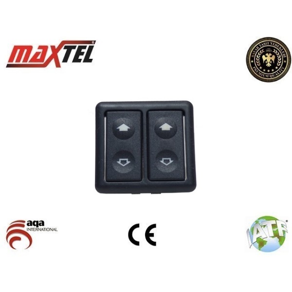 MAXTEL 18209004 Cam Açma Düğmesi Bmw Çiftli 12 Fişli 