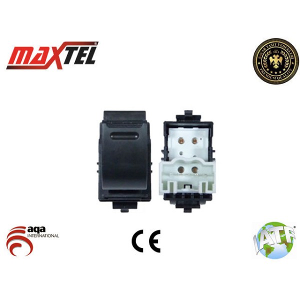 MAXTEL 18210192 Cam Açma Düğmesi Corolla 93-98 Sağ 5 Fişlı 