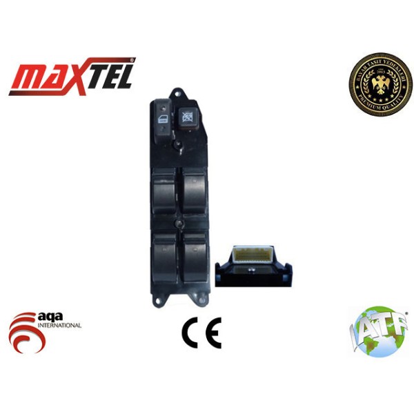 MAXTEL 18210194 Cam Açma Düğmesi Corolla 02-07 Sol 4 Lu 24 Fişli