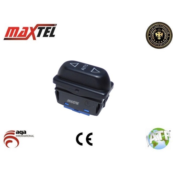 MAXTEL 18211028 Cam Açma Düğmesi 206 405 Expert Jumpy 6 Fişli