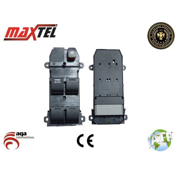 MAXTEL 18212005 Cam Açma Kapama Anahtarı Sol City 09 11 Sol Dörtlü 22 Pin 