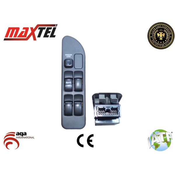 MAXTEL 18214009 Cam Açma Düğmesi Proton 4 Lu Sol 14 Fişli 
