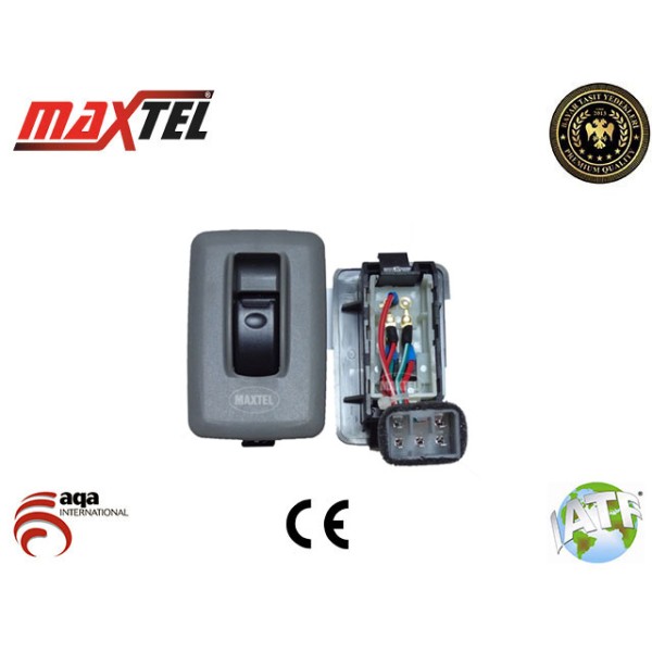 MAXTEL 18216004 Cam Açma Düğmesi Sağ Kia Bongo An1300 25334 