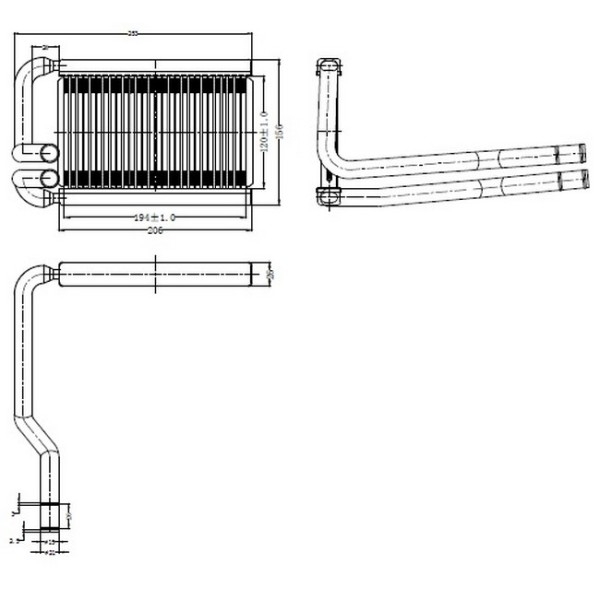 ORIS KHY080026 Kalorifer Radyatör Accent Blue 2011 -
