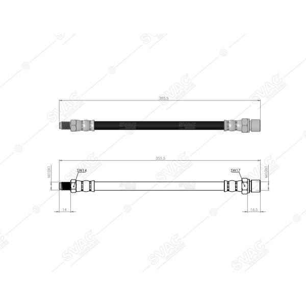 SVAC 10-118 Fren Hortumu On 