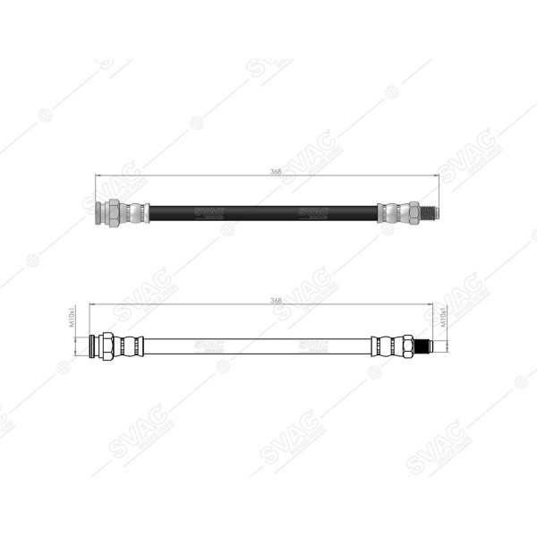SVAC 100101 Ön Fren Hortumu Favorıt 90-94 