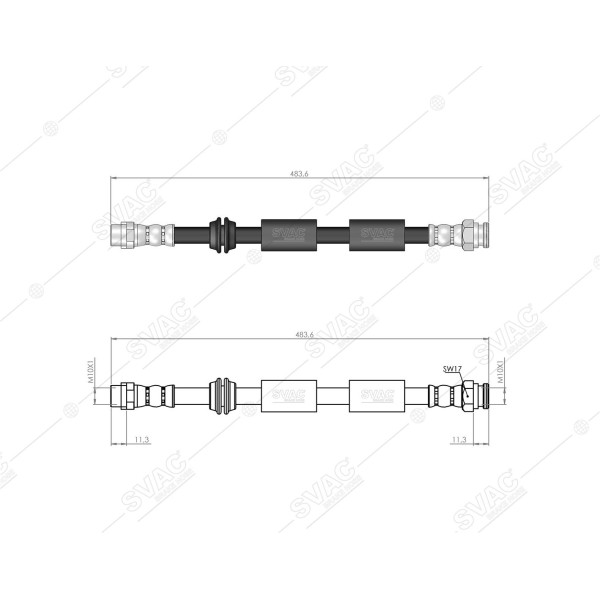 SVAC 20-152 Ön Fren Hortumu Galaxy 01 06 