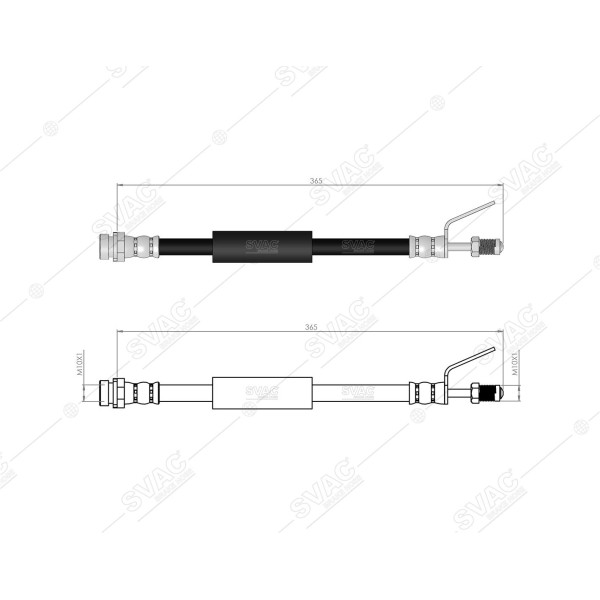SVAC 20-200 Ön Fren Hortumu Kuga II 14-18 