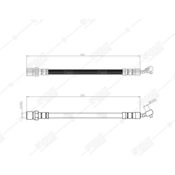 SVAC 300145 Arka Sol Fren Hortumu Epıca 06-11 