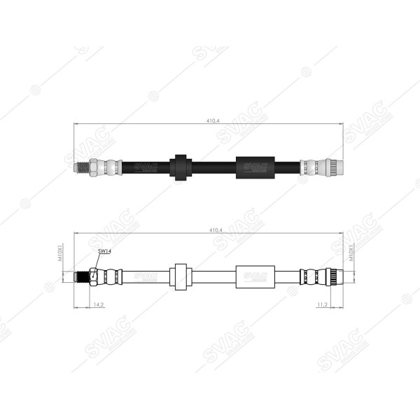 SVAC 300194 Ön Fren Hortumu Vivaro 01- 