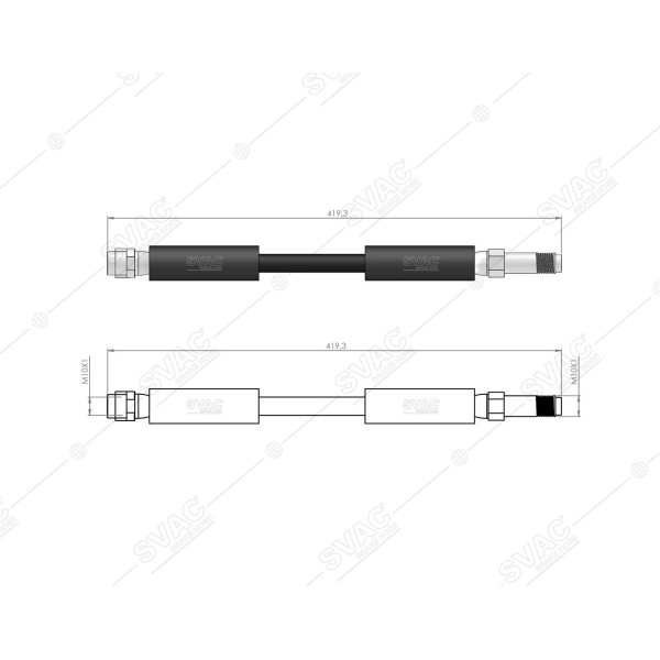 SVAC 50-145 Fren Hortumu Arka X156 13- W176 12-18 W246 12-18 C117 13-19