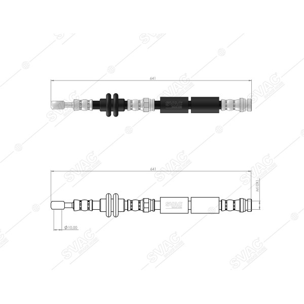 SVAC 60-128 Fren Hortumu Ön Sağ Asx 1,6 2010- 