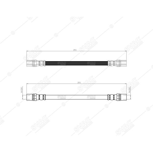 SVAC 700103 Ön Fren Hortumu Terios 05-