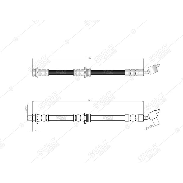 SVAC 73-107 Fren Hortumu Almera N16 2000-
