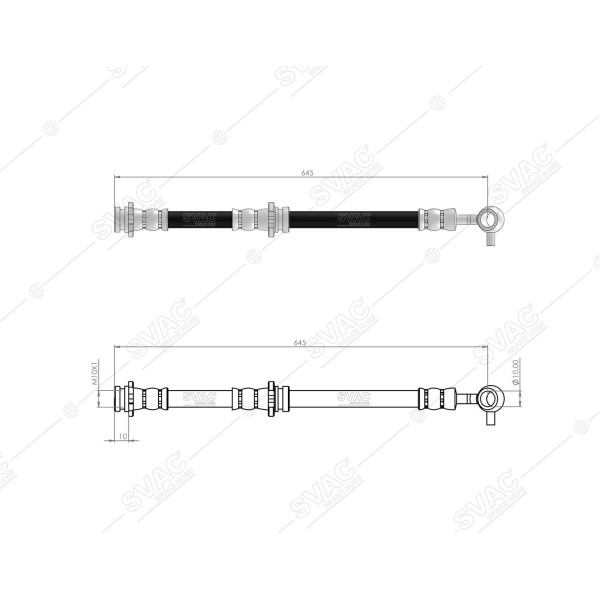 SVAC 730123 Onsag/Sol Fren Hortumu Juke 10- 