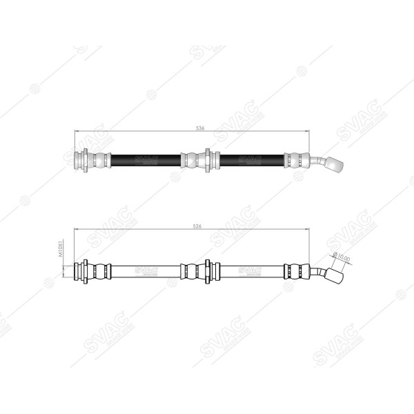 SVAC 730127 Ön Fren Hortumu Micra I 82-92 