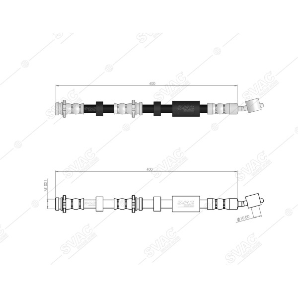 SVAC 730144 Ön Sağ Fren Hortumu Primera 96-02