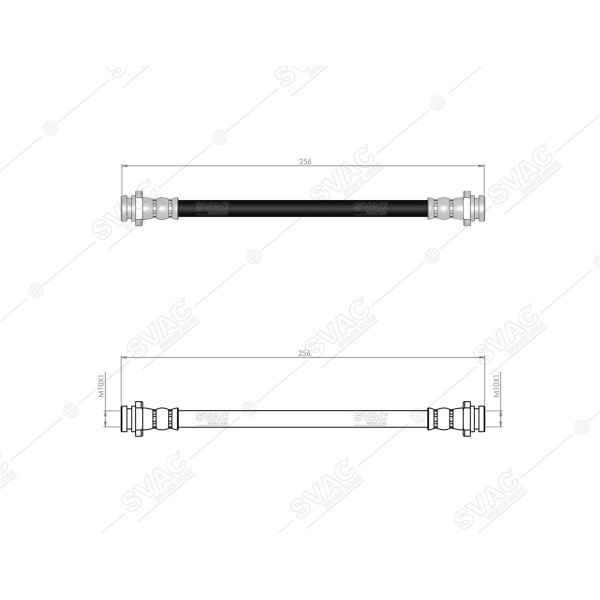 SVAC 750117 Arka Fren Hortumu Grand Vitara I 98-06
