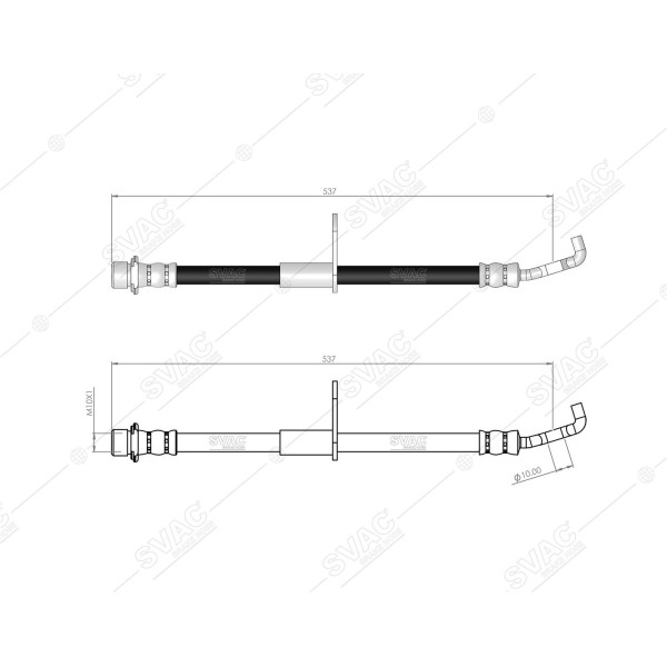 SVAC 76-122 Fren Hortumu Ön Carına E 1992-1997 St191