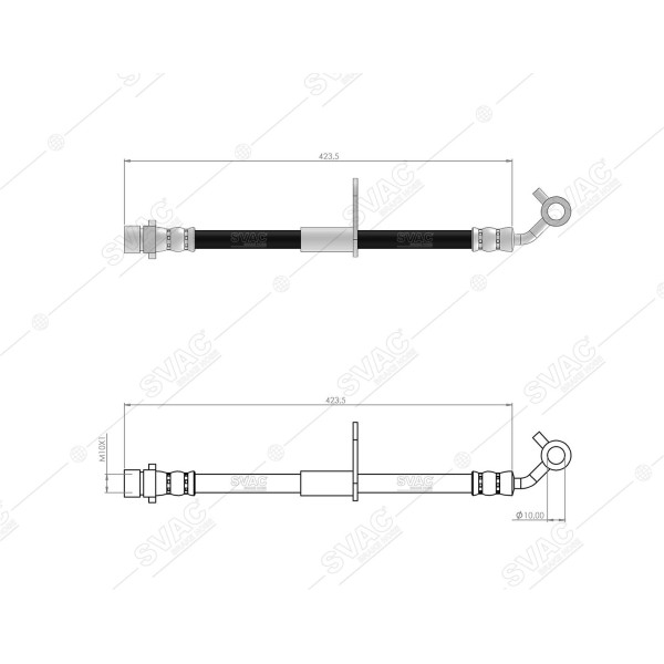 SVAC 78-114 Fren Hortumu Ön Sağ Crv 06- 