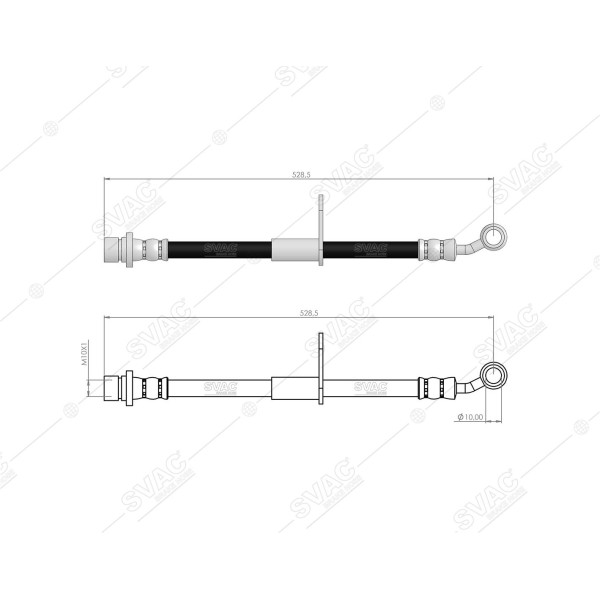 SVAC 78-116 Fren Hortumu Ön Sağ Civic 05- 