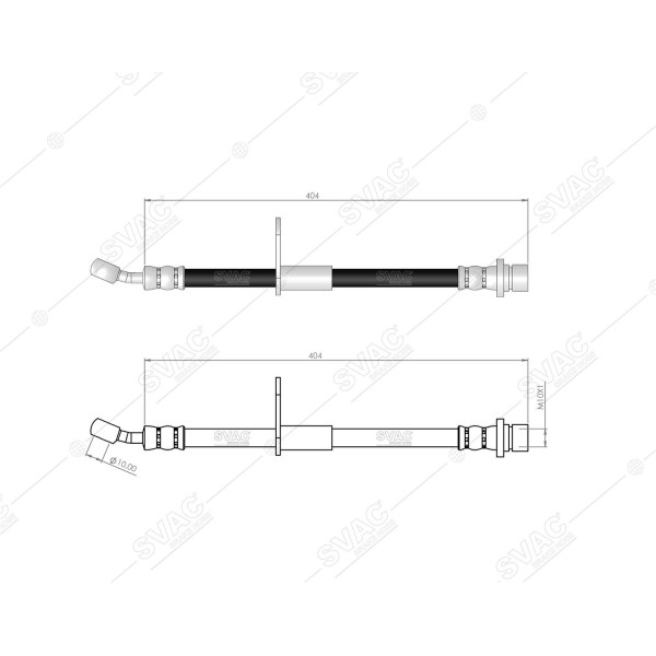 SVAC 78-128 Fren Hortumu Arka Sağ Accord 98-03 