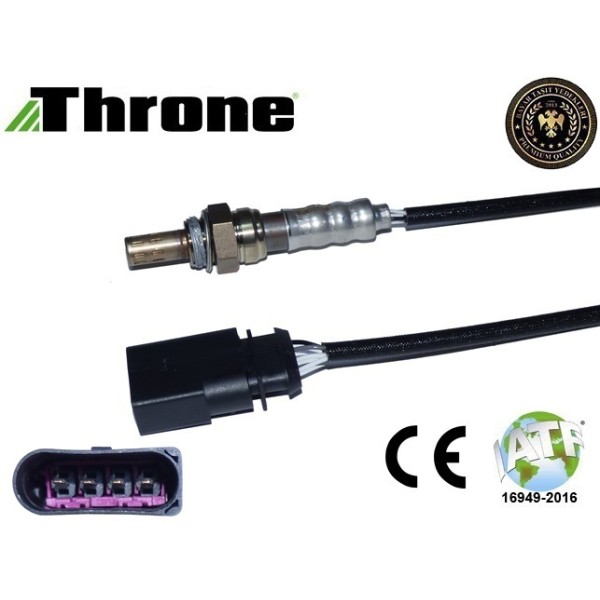 THRONE 50006266 Oksijen Sensörü Arka Golf V S40 Vectra Corolla Fabia Laguna 1,6 95- (57Cm)