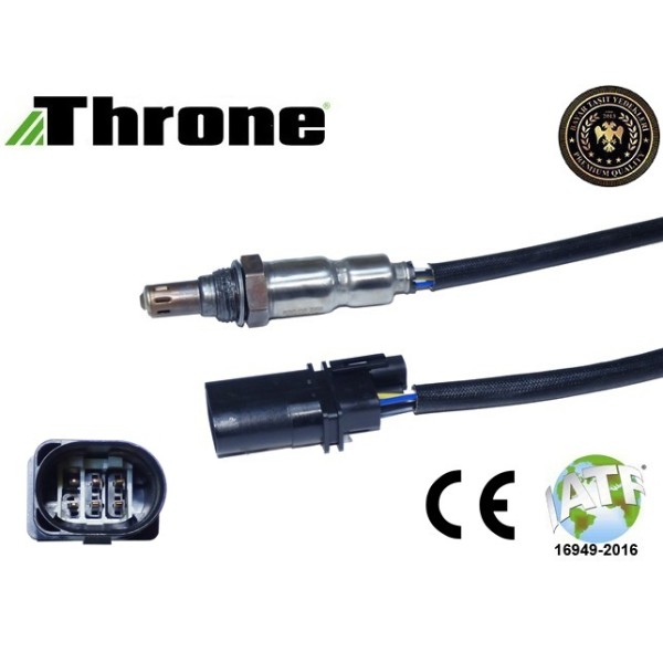 THRONE 50006269 Lambda Oksijen Sensörü VW, Audi, Seat, Skoda, Bentley Lamborghını 68Cm