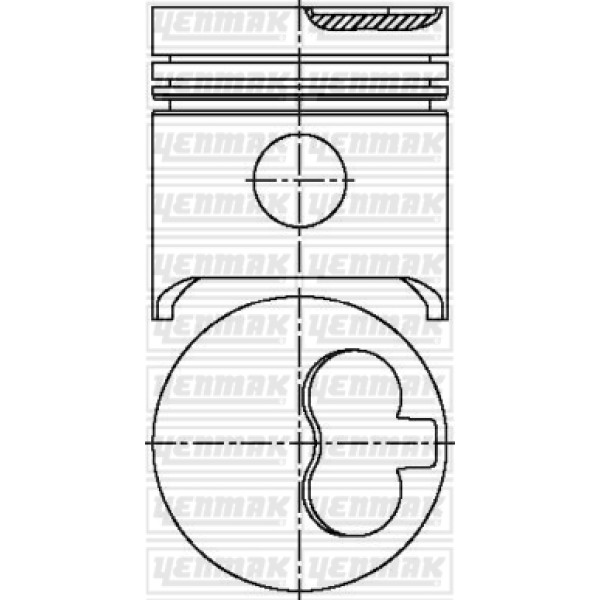 YENMAK 31-3879-0 Piston Segman Std Partner / Berlingo 1.9D Xud9 Adet 83.00Mm