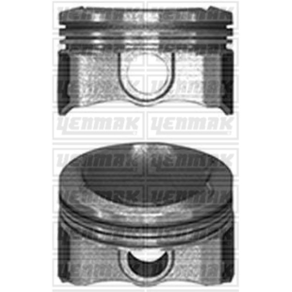 YENMAK 31-4105-0 Piston Segman (Adet) Std 13- Pt.301-Elysee 1.2Vti *75* 
