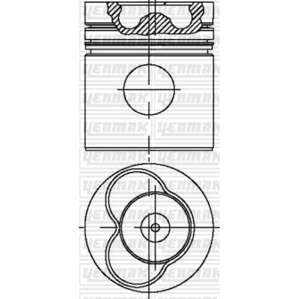YENMAK 31-4236-0 Piston Segman Ford Cargo Dover 6.0 TCI Kamyon 2520 104,78Mm Std 0,50