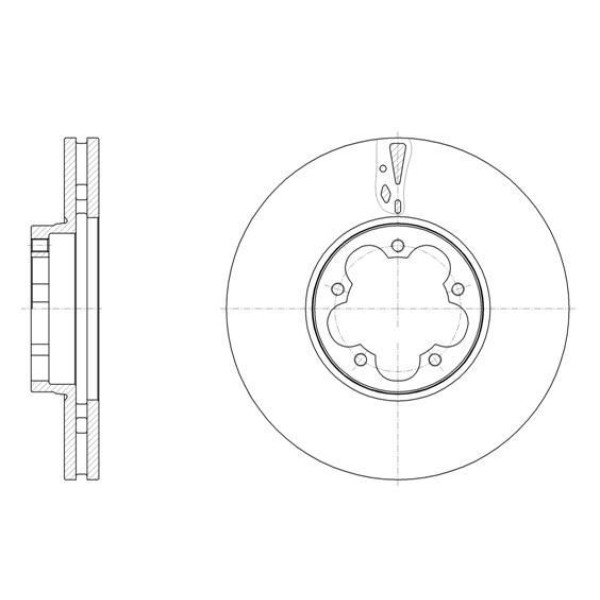 Auto Fd13550 Fren Diski &Ouml;n Transit V363 14- 